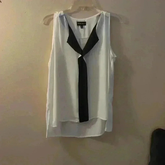 My Michelle, small, white and black blouse - Picture 2 of 4